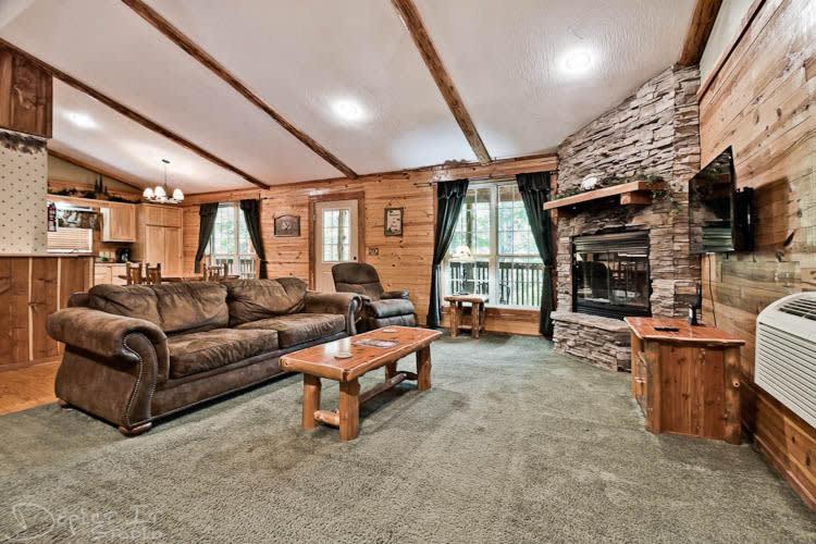 Secluded Cabin In The Woods! 1 Story Villa Eureka Springs Exterior photo